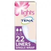 Asda Lights By Tena Liners Single Wrap