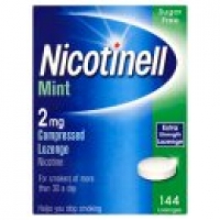 Asda Nicotinell Mint 2mg Compressed Lozenge Extra Strength