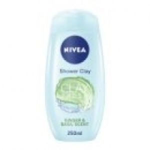 Nivea Clay Fresh Shower Ginger & Basil