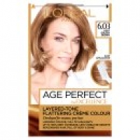Asda Loreal Excellence Age Perfect 6.03 Light Golden Brown Permanent Hai