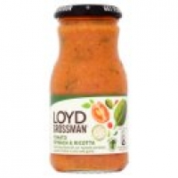 Asda Loyd Grossman Tomato Spinach and Ricotta Pasta Sauce