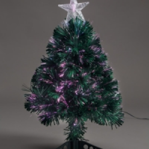 Starburst Green Fibre Optic Tree