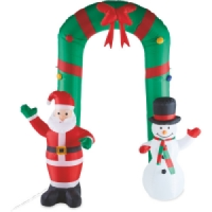 Santa Inflatable Arch