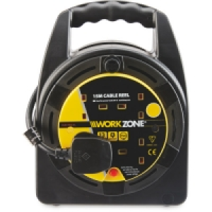 Aldi  Workzone 15m Cable Reel