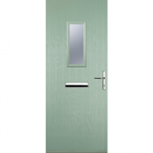 Euramax 1 Square Chartwell Green Left Hand Composite Door 92 £700.00