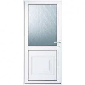 Wickes Tyne Aluminium Glazed Back Door - 1981 x 762mm Left H £220.00