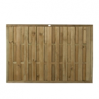 Wickes  Forest Garden Pressure Treated Vertical Hit & Miss Fence Pan