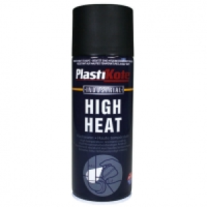 Plastikote Industrial High Heat Aerosol Spray - Black 400ml £8.00