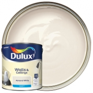 Dulux - Almond White - Matt Emulsion Paint 2.5L £16.00