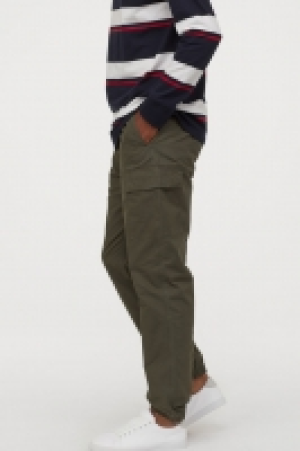  Cotton cargo trousers £10.00