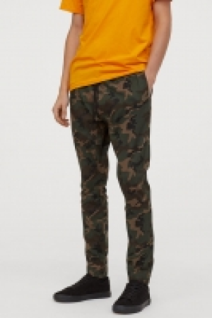  Patterned cotton joggers £10.00
