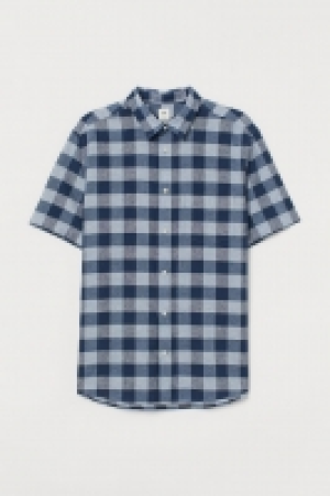  Linen-blend shirt Regular Fit £15.00