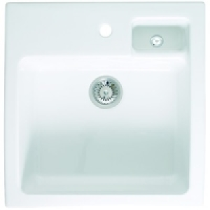 Wickes Single Bowl Butler Sink White