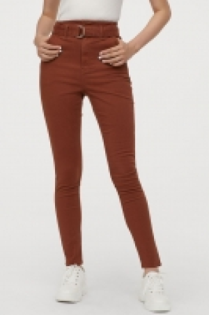  Twill trousers with a belt £12.00