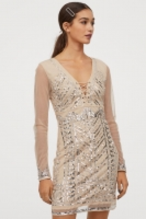  Mesh dress with sequins £30.00