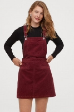  Corduroy dungaree dress £15.00