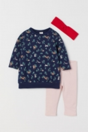  3-piece cotton set £6.00