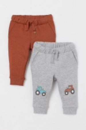  2-pack cotton joggers £8.00