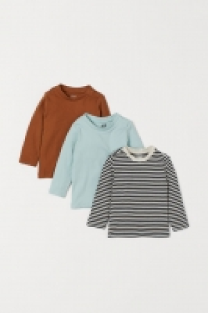  3-pack ribbed jersey tops £7.00