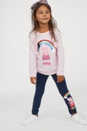 HM   Leggings with a motif