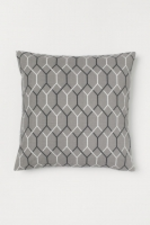  Patterned cushion cover £3.00