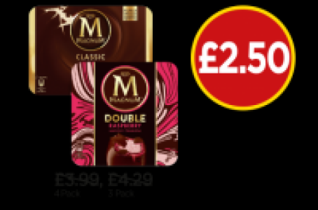 Magnum Classic, Double Raspberry Ice Cream