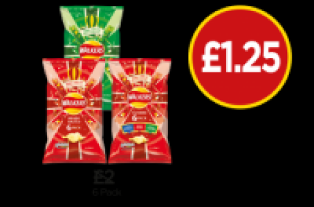 Walkers Crisps £1.25