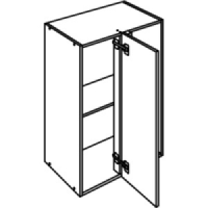 Wickes Stamford Corner Wall Unit 600mm &pound;49.60