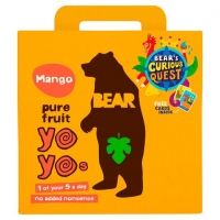 Tesco  Bear Pure Fruit Yoyo Mango 5 X 20G