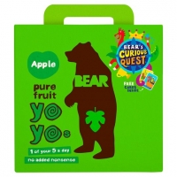 Tesco  Bear Pure Fruit Yoyo Apple 5 X 20G