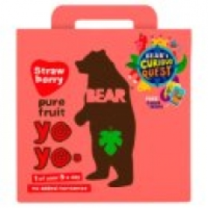 Asda Bear Strawberry Pure Fruit Yoyos