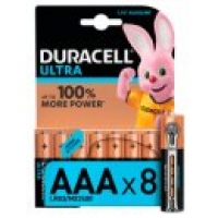 Asda Duracell Ultra Power Alkaline AAA Batteries