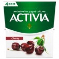 Asda Activia Cherry Yogurts