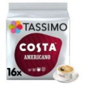 Asda Tassimo 16 Costa Americano Pods