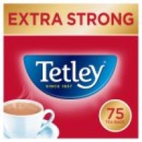Asda Tetley Extra Strong 75 Tea Bags