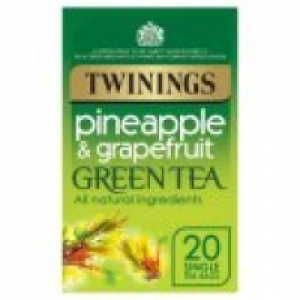 Asda Twinings Green Tea with Pineapple & Grapefruit 20 Tea Bags