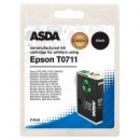 Asda Asda Epson T0711 Black Ink Cartridge
