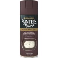 Wilko  Rust-Oleum Painters Touch Espresso Satin Spray Pa int 400ml