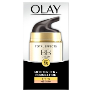 Wilko  Olay Total Effects BB Cream Moisturiser and Foundation Mediu