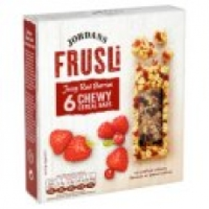 Frusli Juicy Red Berries Chewy Cereals Bars £1.50