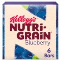 Asda Kelloggs Nutri-Grain Fruity Blueberry Breakfast Bars