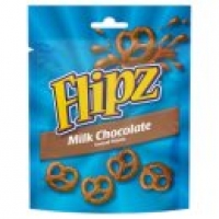 Asda Flipz Milk Chocolate Covered Pretzels
