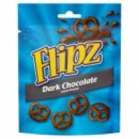 Asda Flipz Dark Chocolate Covered Pretzels