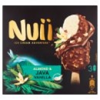 Asda Nuii Almond & Java Vanilla Ice Creams