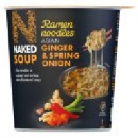 Asda Naked Soup Ramen Noodles Asian Ginger & Spring Onion