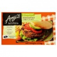 Asda Amys Kitchen Gluten Free 4 Manhattan Veggie Burgers