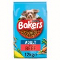 Asda Bakers Meaty Meals Beef & Veg Dry Adult Dog Food