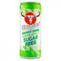 Asda Carabao Energy Drink Green Apple Sugar Free