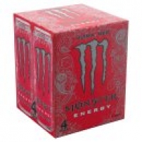 Asda Monster Ultra Red Energy Drinks