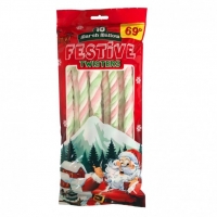 Poundstretcher  FESTIVE MARSHMALLOW TWISTERS 10 PACK